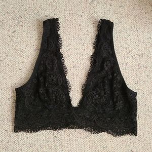 NWOT Deep V VS Bralette